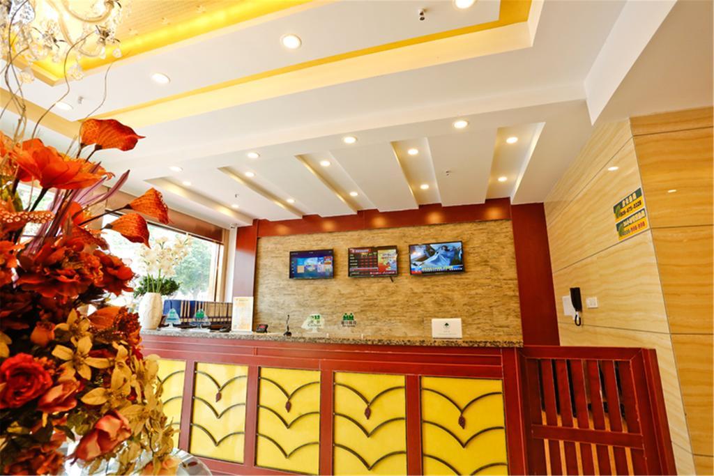 Greentree Inn Henan Xinyang Changan Road Business Hotel Xinyang (Henan) المظهر الخارجي الصورة